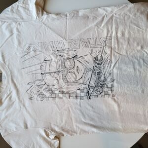 Brand New Stance Cream colored Star Wars Crew Neck T-Shirt